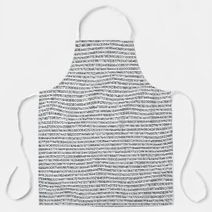 Tablier Chiffres Pi Nombre Infini Motif Jour Pi