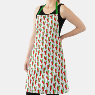 Tablier Chili Lovers Apron Rouge ou Vert ? en 3 tailles