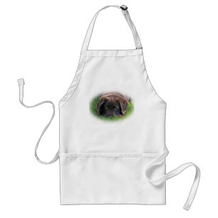 Tablier Chiot de laboratoire de chocolat