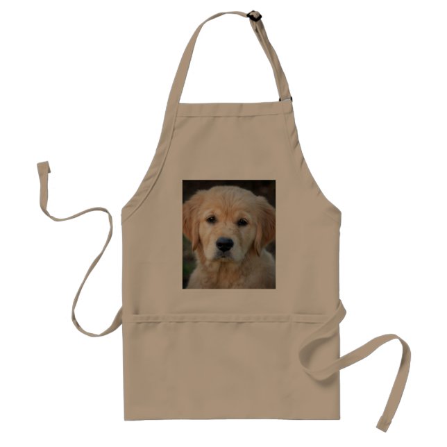 Tablier Chiot Golden Retriever (Devant)