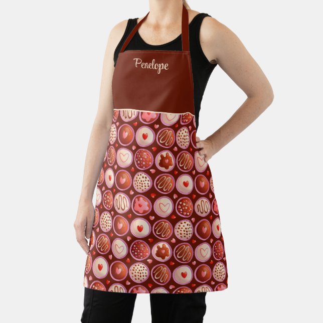 Tablier Chocolat d'amour de la Saint-Valentin  (Insitu)