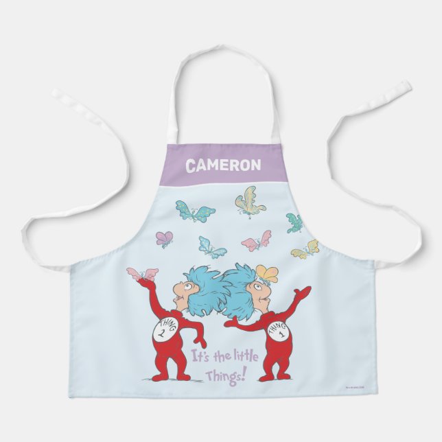 Tablier Chose Une Chose Deux C'est Les Petites Choses ! (Recto)