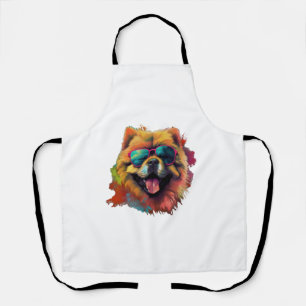 Tablier Chow Chow Chien Chien chinois race pour un Chow Ch