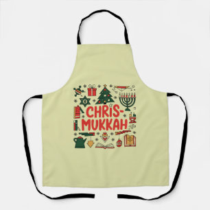 Tablier Chrismukkah Hanoukka Noël Juif Religieux