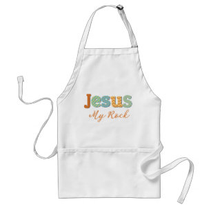Tablier Christian Women Florid lettres Love Grace Apron