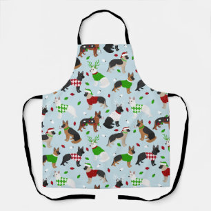 Tablier Christmas German Shepherd Apron