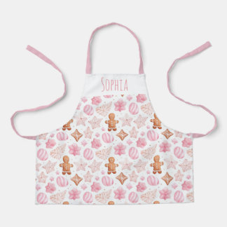 Tablier Christmas Girl Apron Baking & Cooking Gingerbread