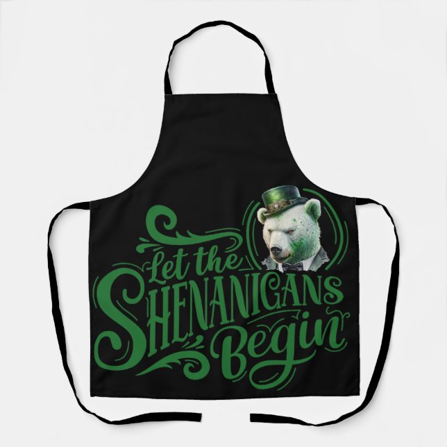 Tablier Chubby Boo Boo Gangsta Apron "Les shenanigans comm (Recto)