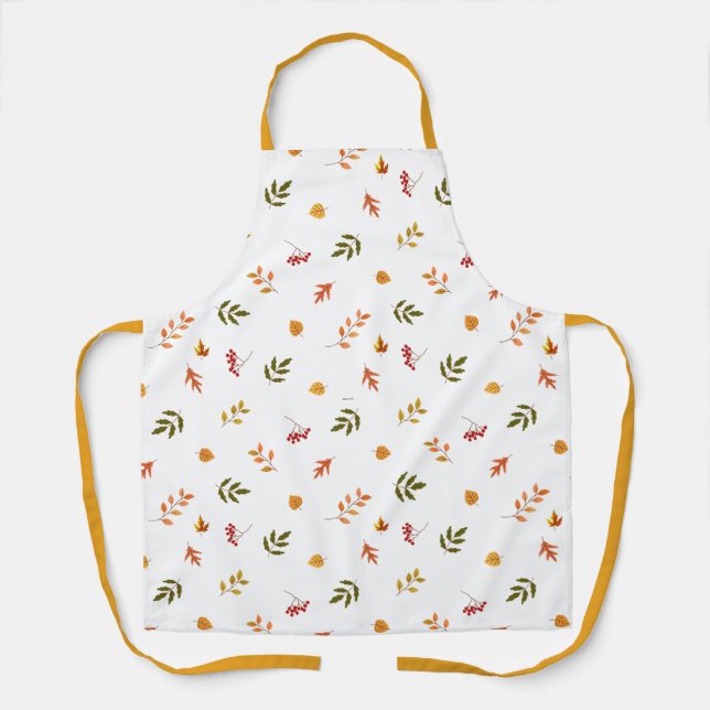 Tablier Chute des feuilles d'automne (Recto)