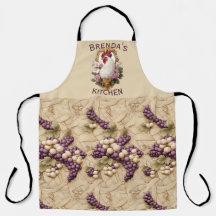 Cimier héraldique, coq et raisins, en blé,