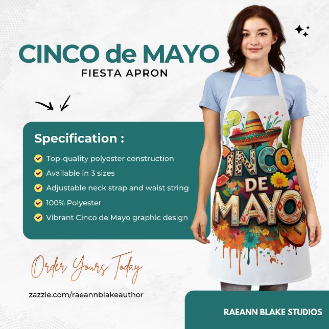 Tablier Cinco de Mayo Fiesta Apron (Créateur téléchargé)