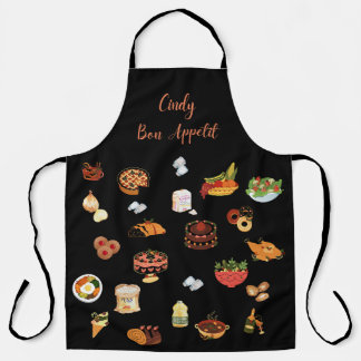 Tablier Cindy Bon Appetit Cuisine Chef