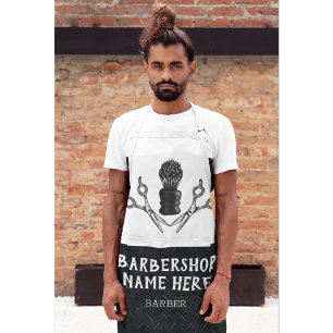 Tablier Ciseaux de barbier modernes robustes et tendance B