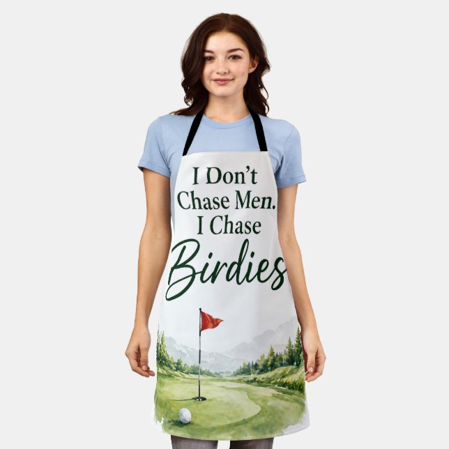Tablier Citation drôle de golf pour golfeur (Porté)