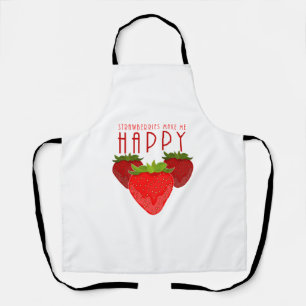Tablier Citation Mignonne sur les Fraises Fruit Mignon