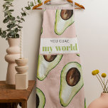 Tablier Citation Moderne Pastel Rose Et Vert Avocado Amusa<br><div class="desc">Citation Moderne Pastel Rose Et Vert Avocado Amusant</div>
