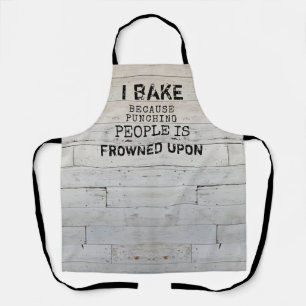 Tablier Citation Rustique Funny Baking Apron
