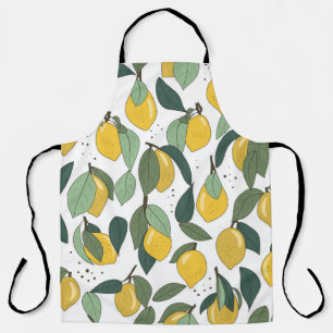 Tablier Citron Tropical : Vintage clair sans joint