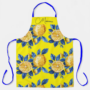 Tablier Citrons italiens personnalisés