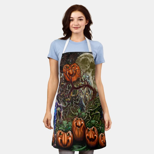 Tablier Citrouille Apron (Porté)
