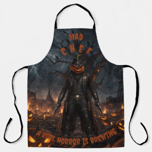 Tablier Citrouille de sheriff cowboy Halloween effrayant é