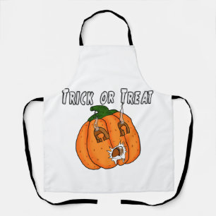 Tablier Citrouille drôle cadeau vilain farce Halloween