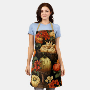 Tablier Citrouille et plus encore, automne,