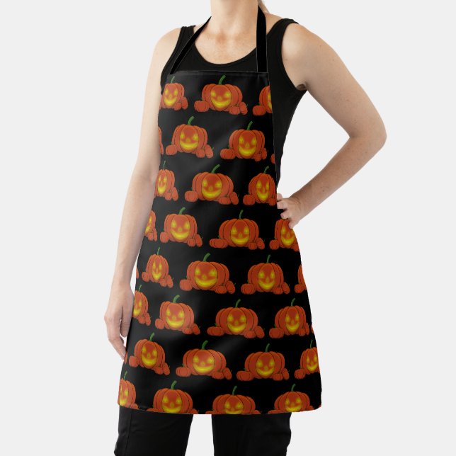 Tablier Citrouille Jack-o-lanterne (Insitu)