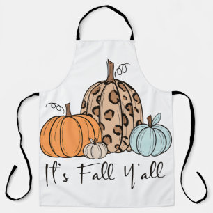 Tablier Citrouille tendance d'automne Citation “C'est l'