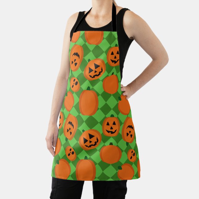 Tablier Citrouilles d'Halloween (Insitu)
