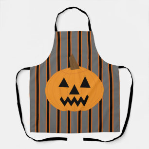Tablier Citrouilles d'Halloween amusants et fantaisistes