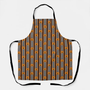 Tablier Citrouilles d'Halloween amusants et fantaisistes