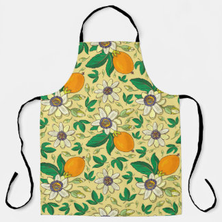 Tablier Citrouilles et Feuilles : Récolte d'automne