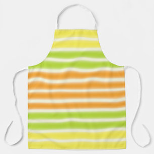 Tablier Citrus Citrus Citron Lime Et Orange Stripes