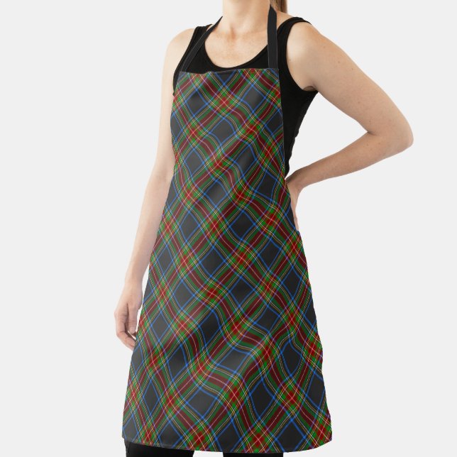 Tablier Clan Chef MacKay Tartan Motif Plaid (Insitu)