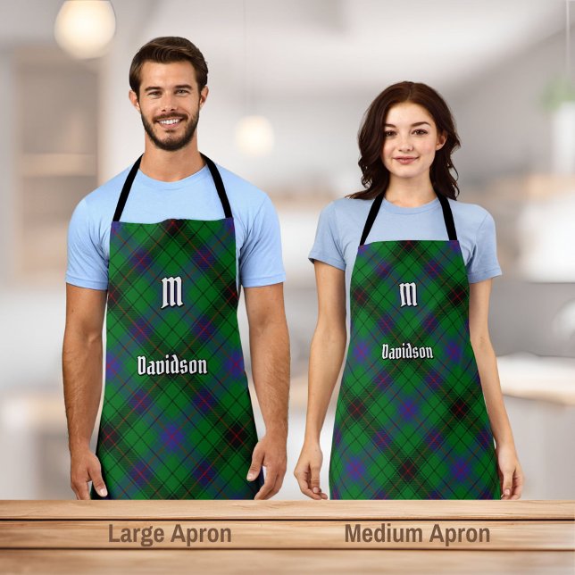 Tablier Clan Davidson Tartan (Créateur téléchargé)