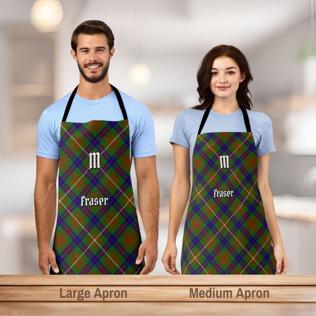 Tablier Clan Fraser Chasse Tartan Apron (Créateur téléchargé)
