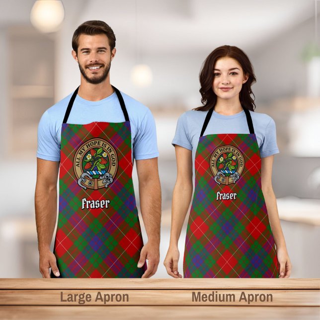 Tablier Clan Fraser Crest Apron (Créateur téléchargé)