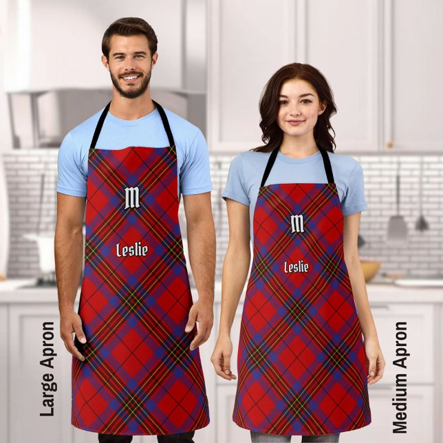 Tablier Clan Leslie Red Tartan (Créateur téléchargé)