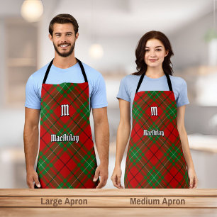 Tablier Clan MacAulay Tartan Apron