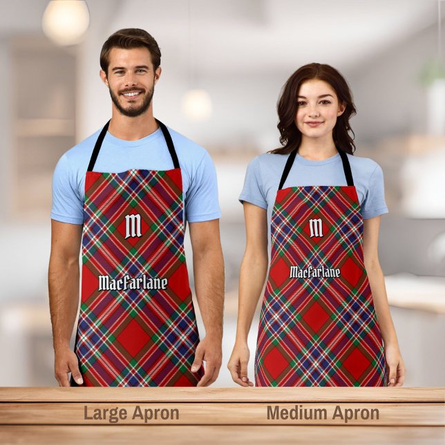 Tablier Clan MacFarlane Red Tartan (Créateur téléchargé)