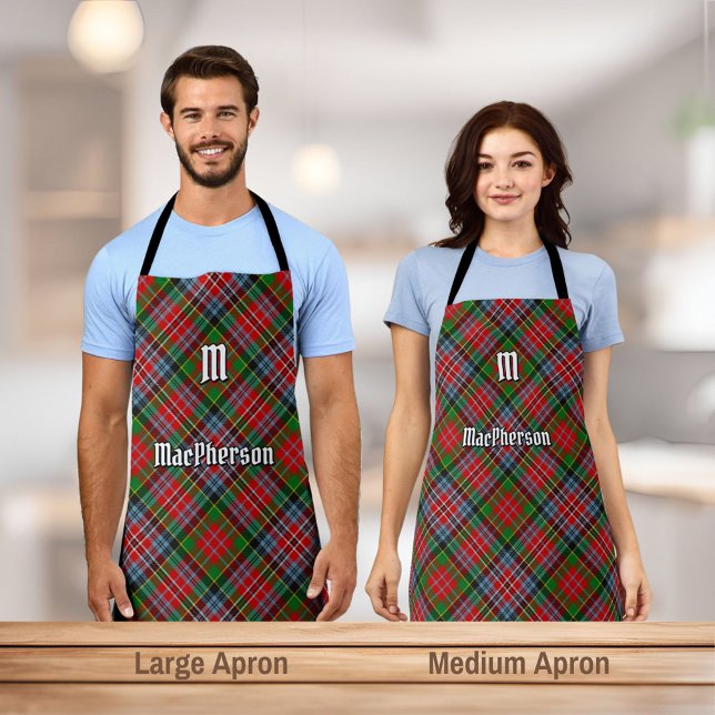 Tablier Clan MacPherson Tartan Apron (Créateur téléchargé)