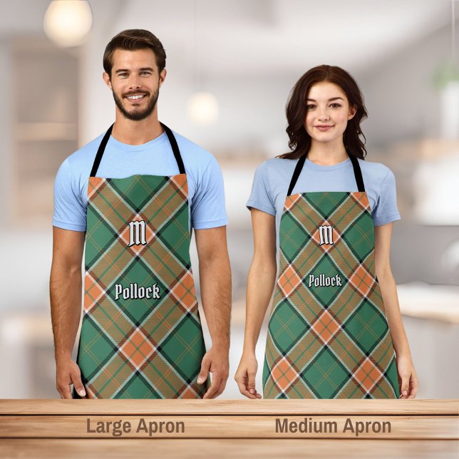 Tablier Clan Pollock Tartan Apron (Créateur téléchargé)