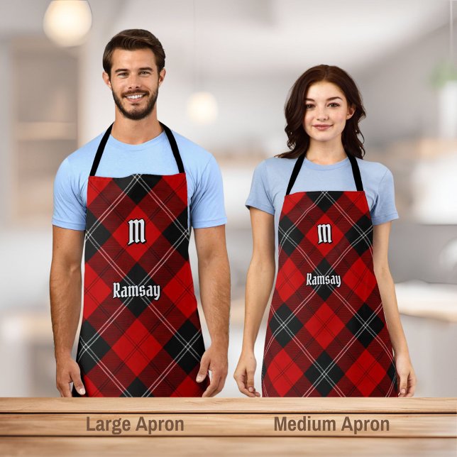 Tablier Clan Ramsay Red Tartan (Créateur téléchargé)