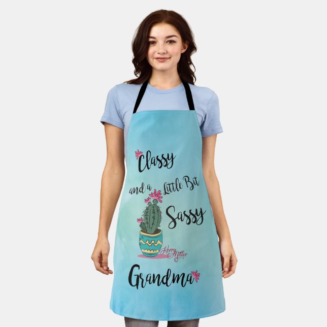 Tablier Classé Et Un Peu Sassy Apron (Porté)