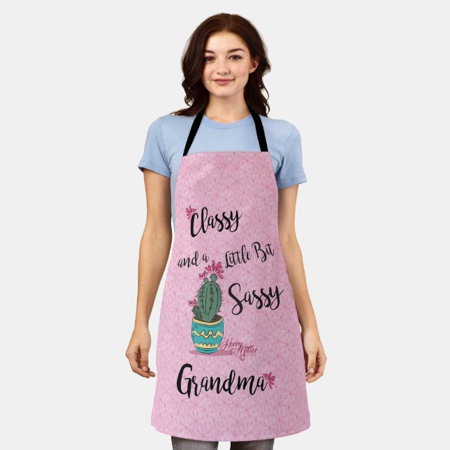Tablier Classé Et Un Peu Sassy Apron (Porté)