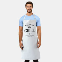 Classic King of the Grill BBQ Crown Foodie Papa Ho