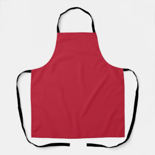 Tablier Classic solide Vrai rouge