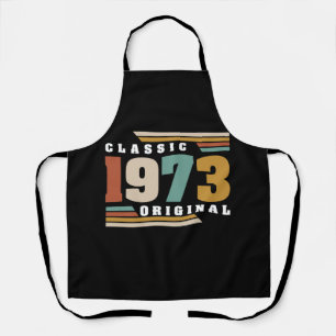Tablier Classique 1973 Original 49e anniversaire 49 ans