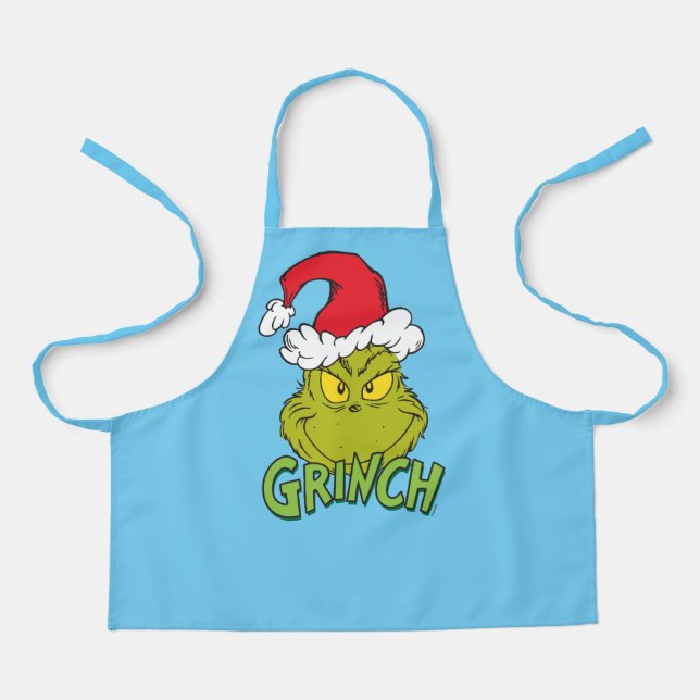Tablier Classique Le Grinch | Mauvais ou gentil (Recto)